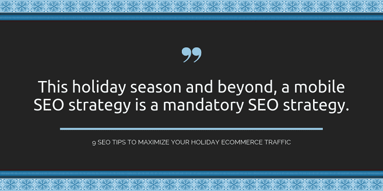 holiday seo strategy