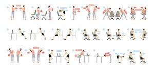 Workplace Yoga Poses