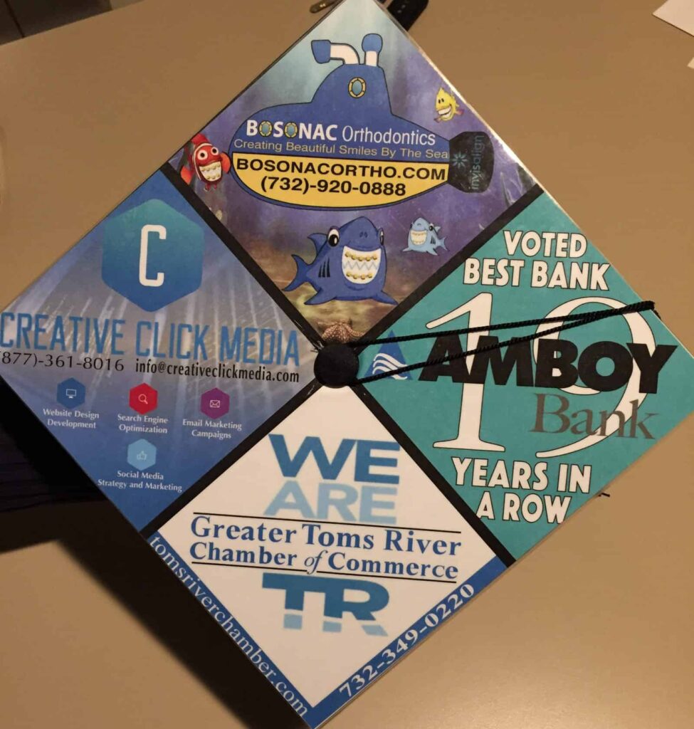 Troy allen graduation cap