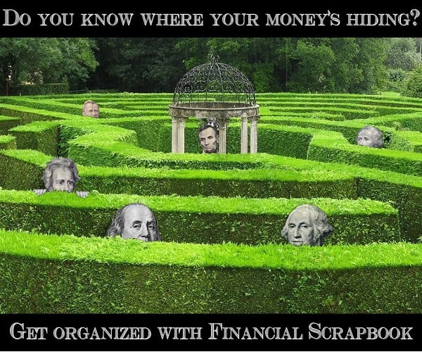 financial scrapbook