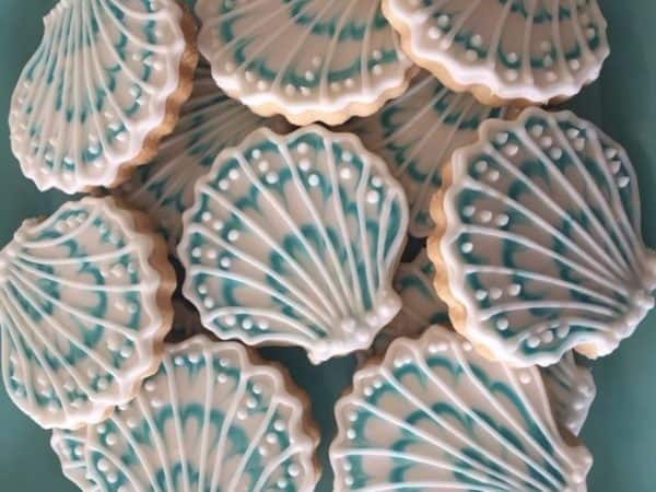 sweet melissa seashell cookies