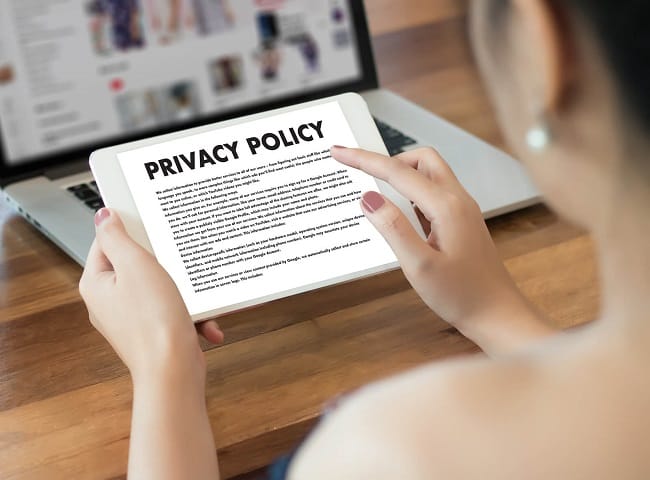 GDPR privacy policy