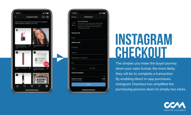 what is instagram checkout