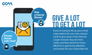 how to build email subscriber list