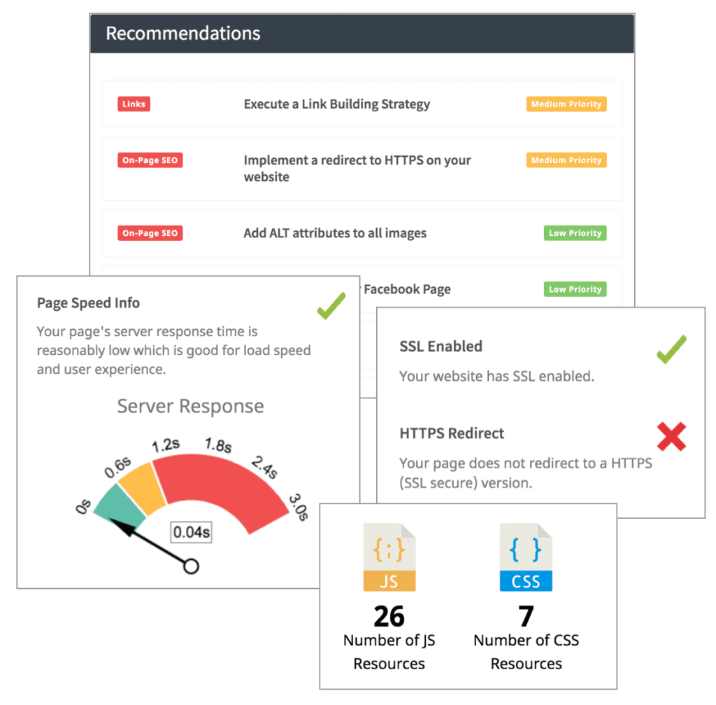 comprehensive website and seo audit